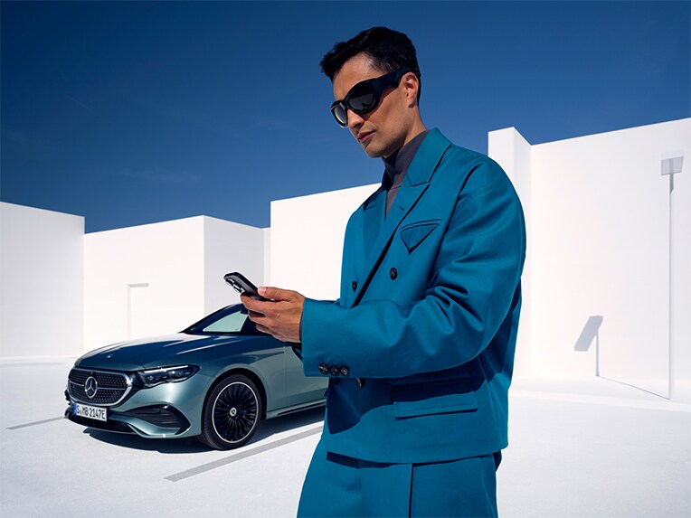 Telediagnoza ca parte a diverselor extraopțiuni digitale de la Mercedes-Benz.