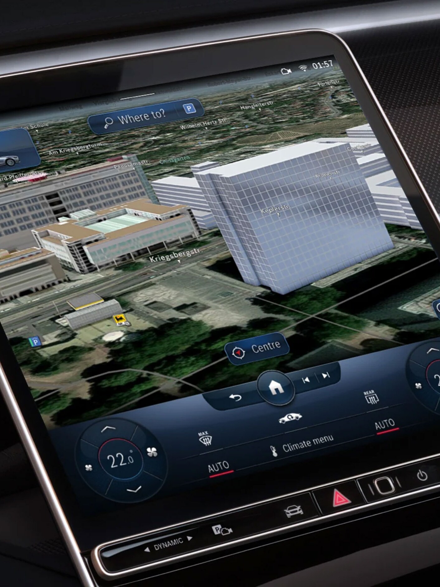 Navigația prin imagini din satelit.