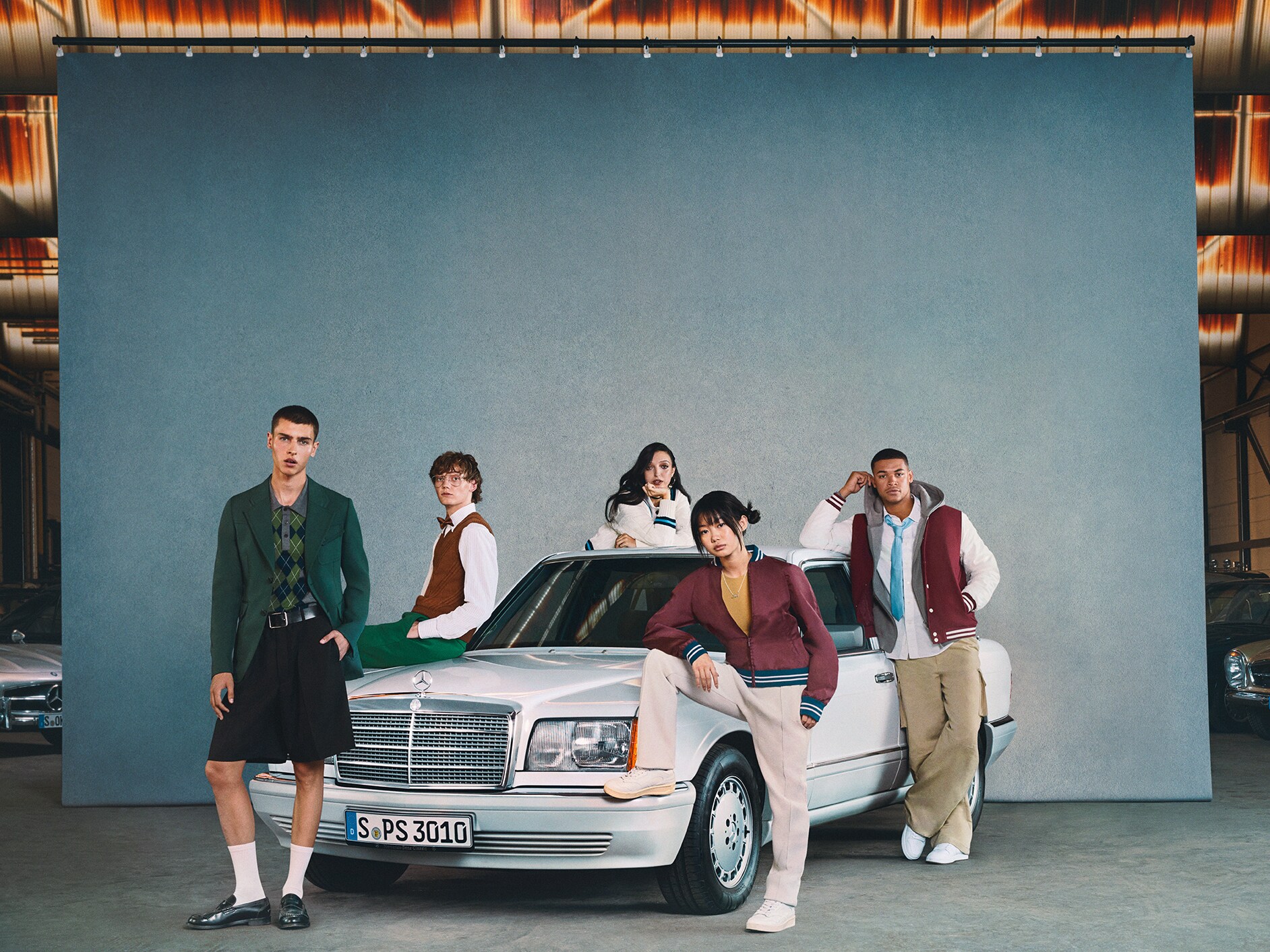 Clasa S de la Mercedes-Benz.