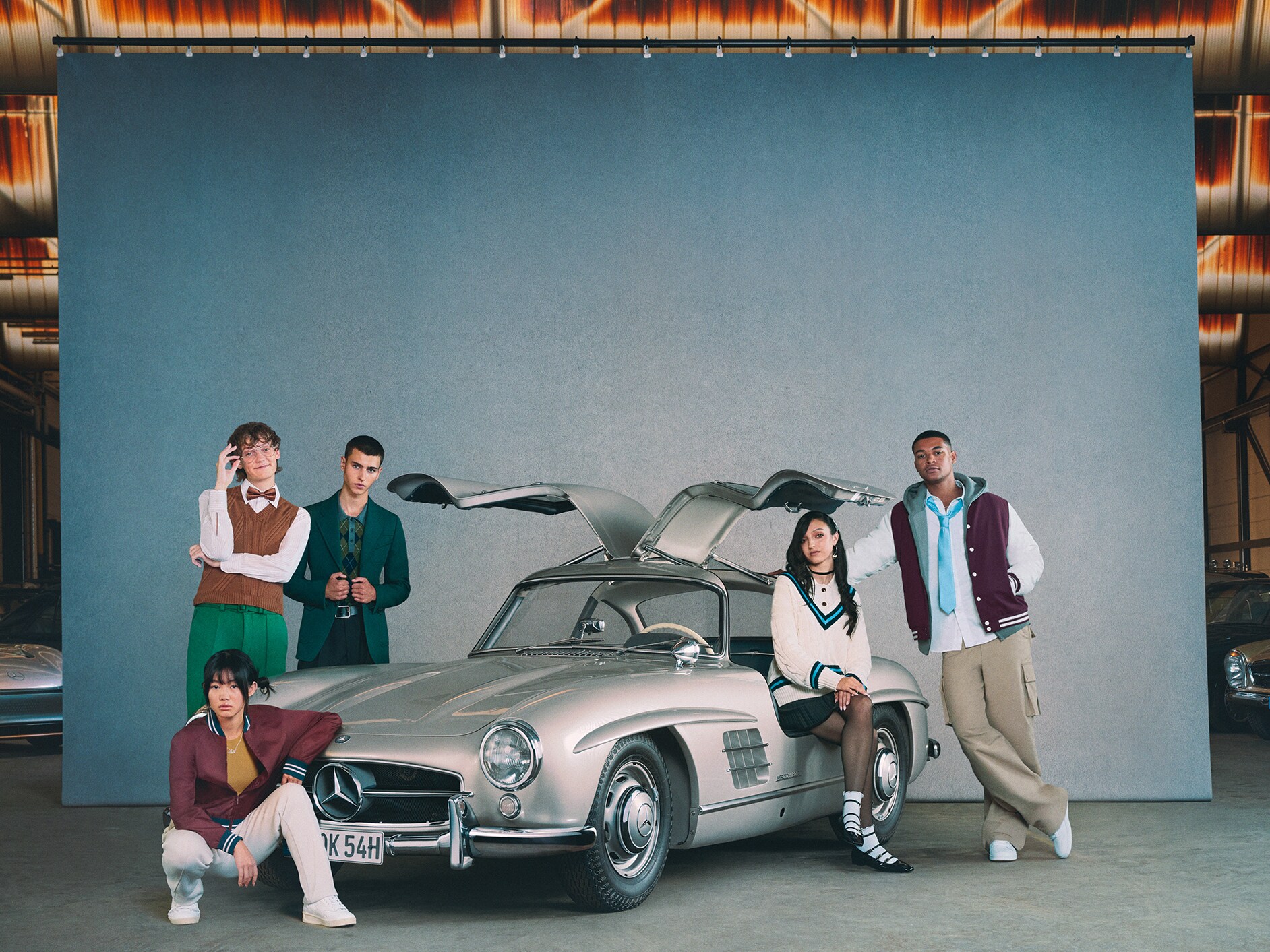 Modelul Mercedes-Benz 300 SL Coupé.