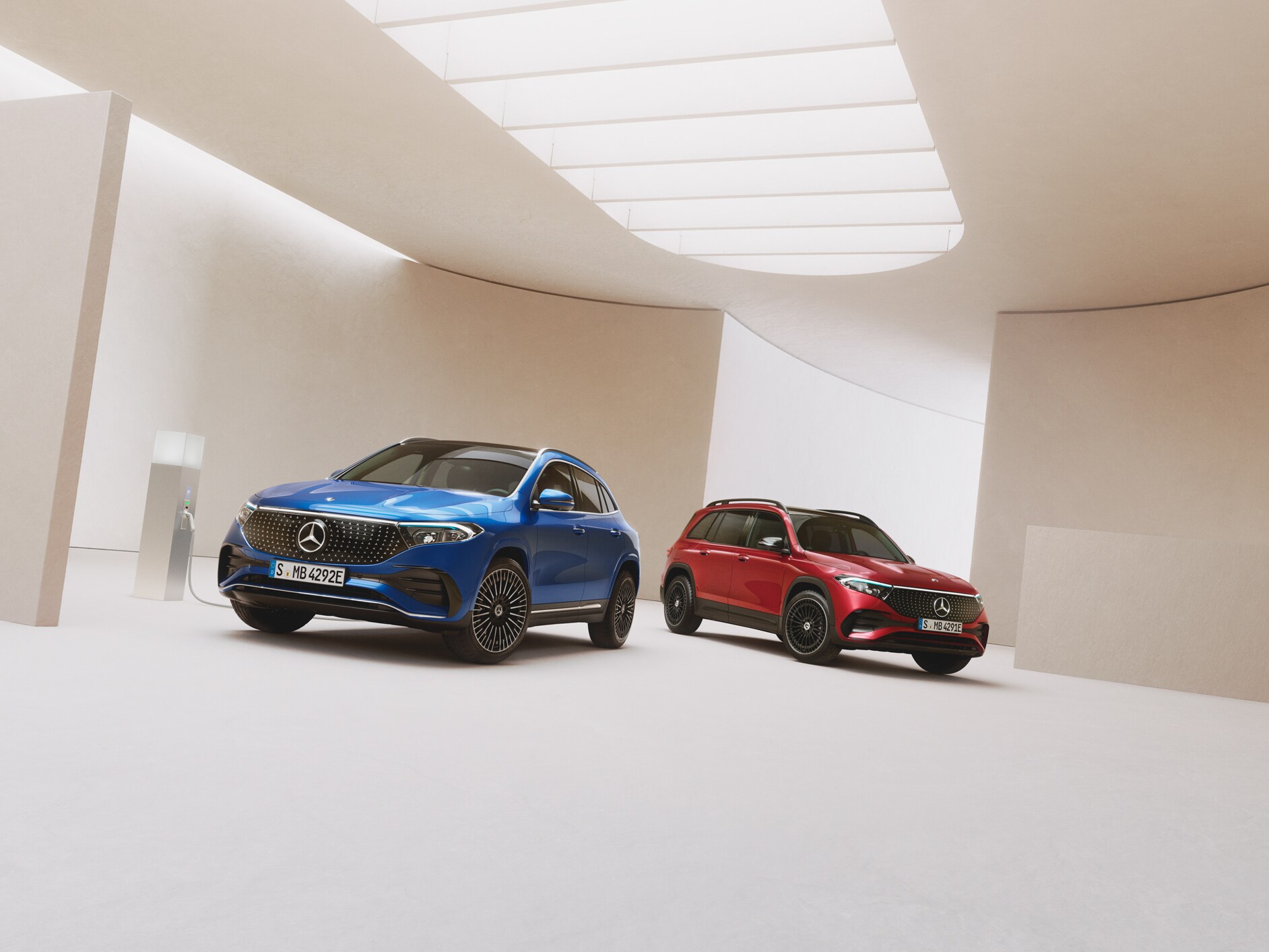 Ofertele de autovehicule electrice de la Mercedes-Benz.