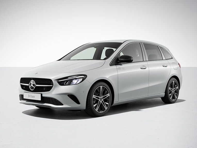 Modelul Mercedes-Benz Clasa B cu pachet Night.