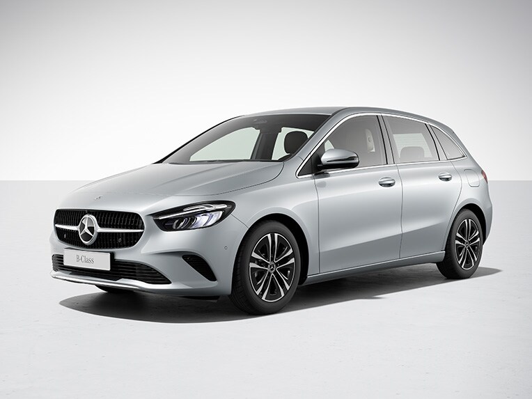 Modelul Clasa B de la Mercedes-Benz cu linia de echipare Progressive.