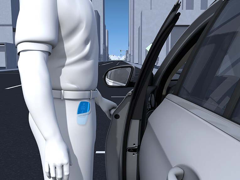KEYLESS-GO la modelul Clasa A.