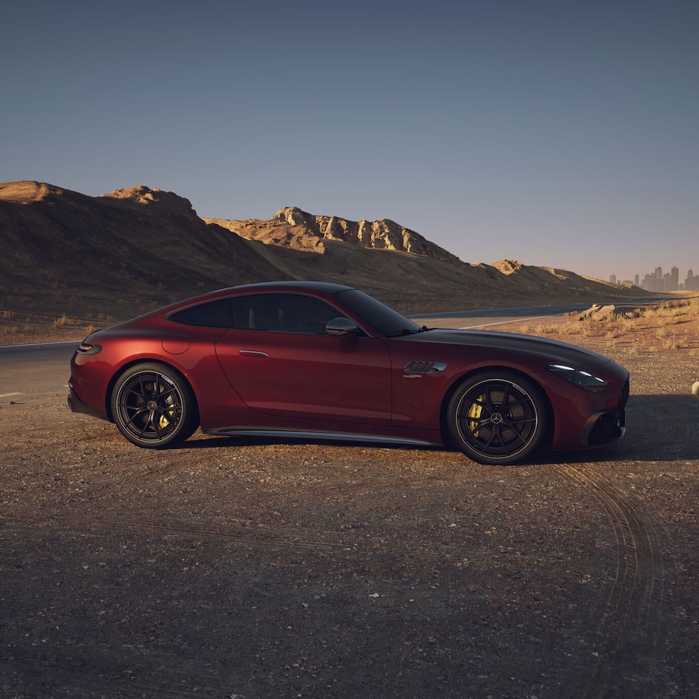 Ofertă de opțiuni MANUFAKTUR pentru modelul GT Coupé de la Mercedes-AMG.