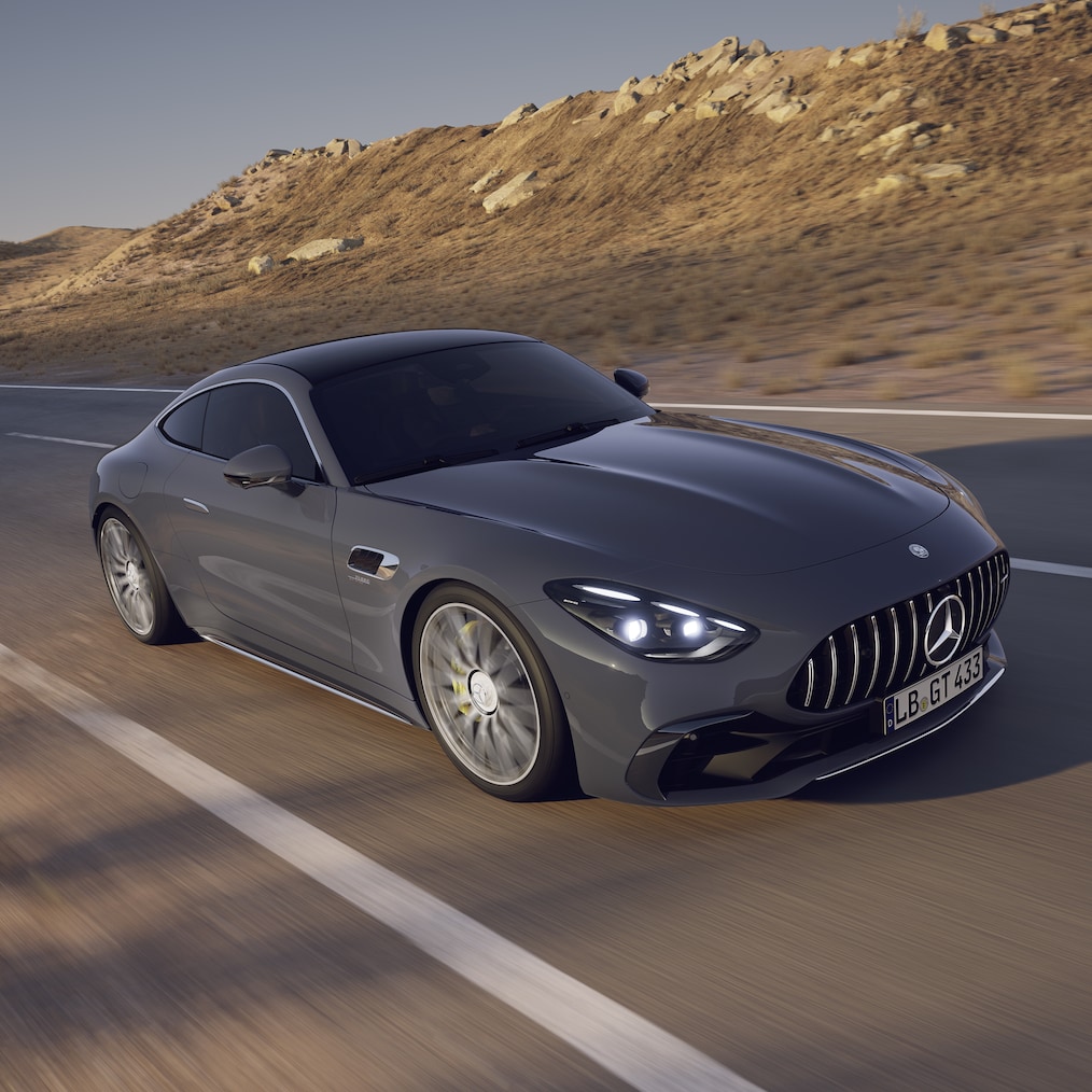 Ofertă de opțiuni MANUFAKTUR pentru modelul GT Coupé de la Mercedes-AMG.