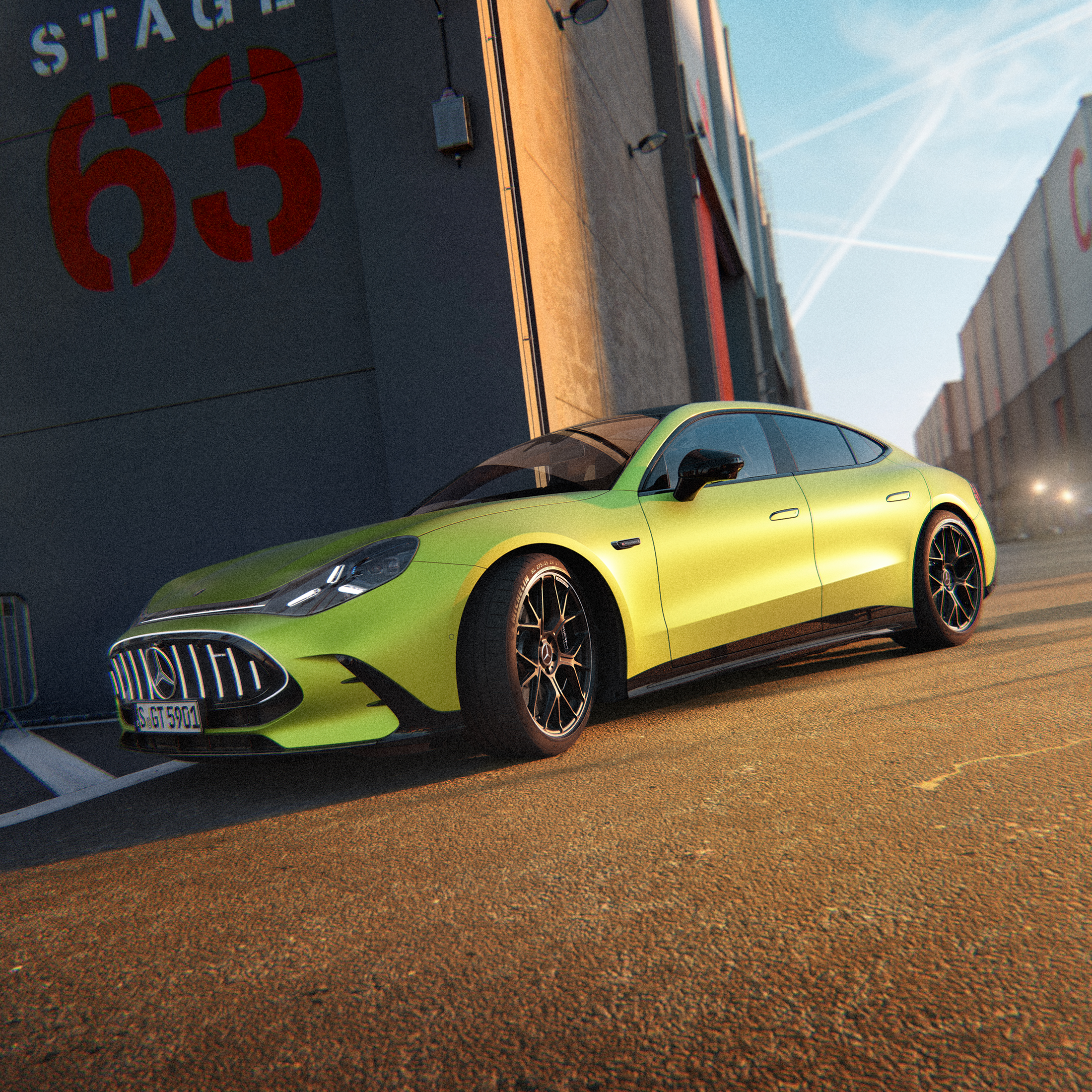 Noul Mercedes-AMG GT Coupé cu 4 uși.