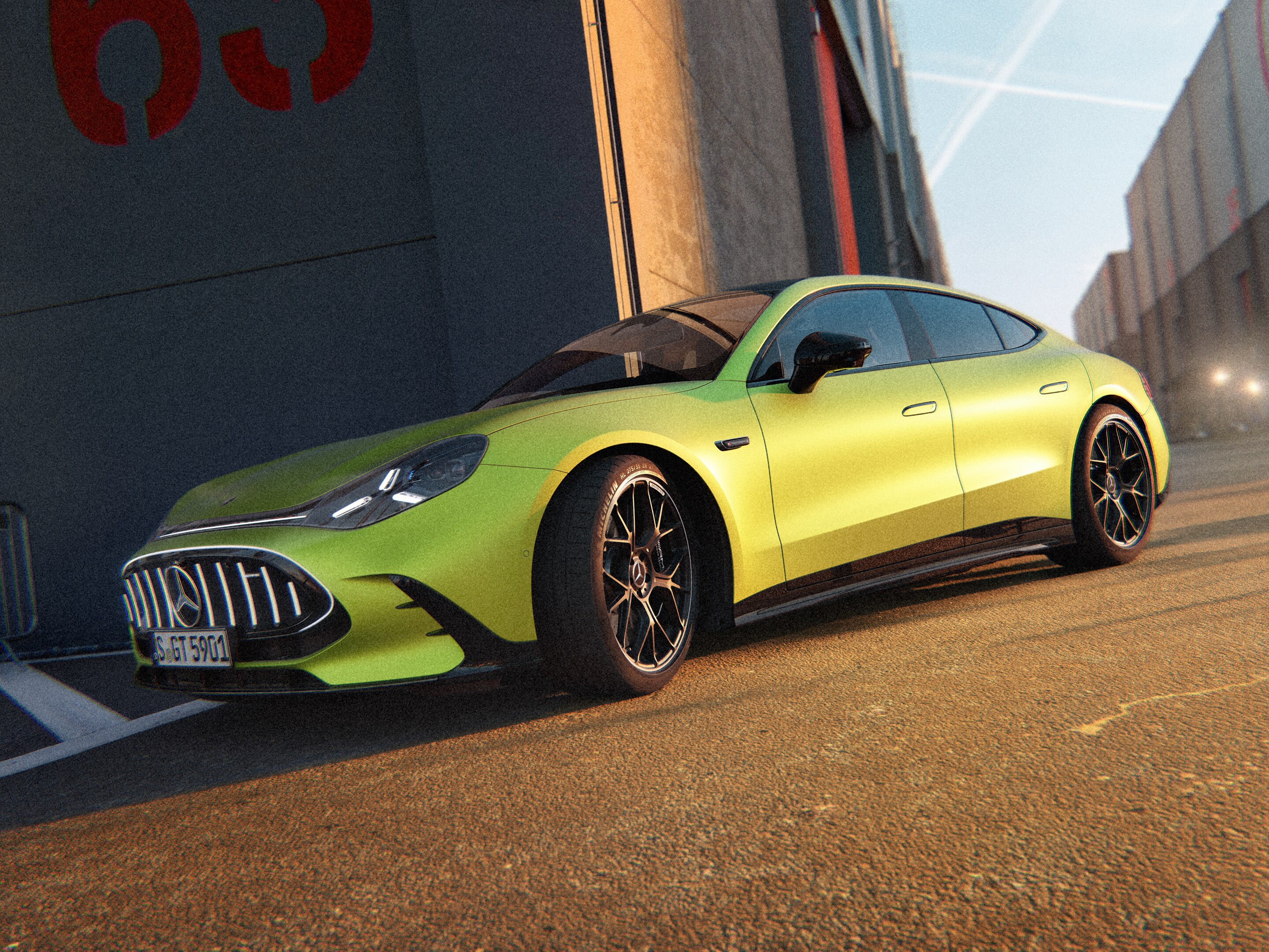Noul GT Coupé cu 4 uși de la Mercedes-AMG.