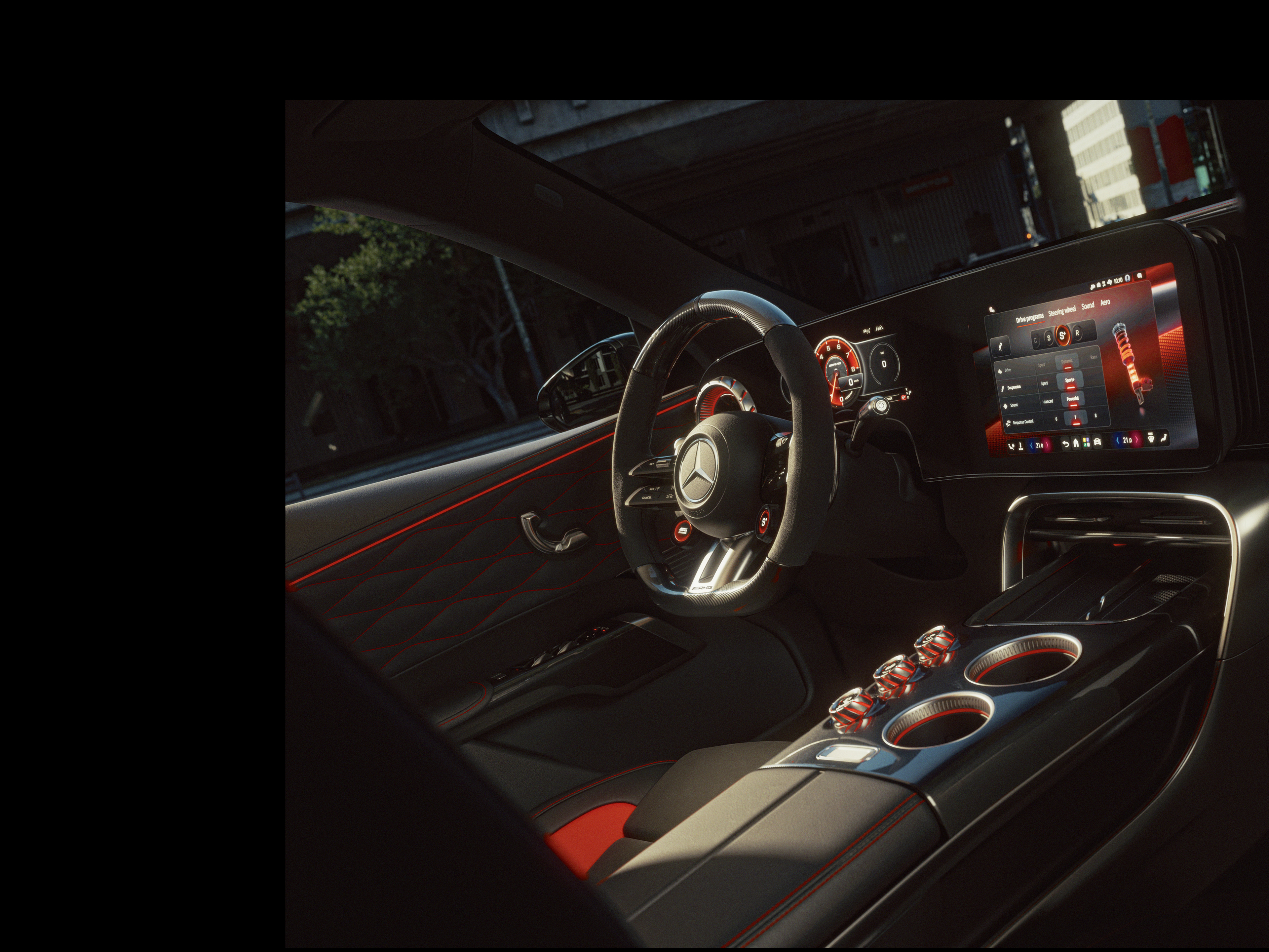 Interior | GT SUV | Mercedes-AMG Interiorul noului GT SUV de la Mercedes-AMG.