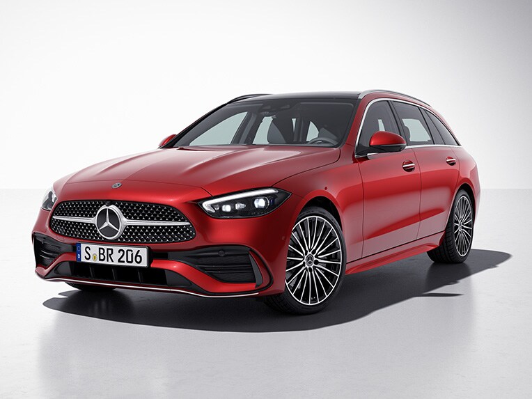 Mercedes-Benz Clasa C model T cu AMG Line.