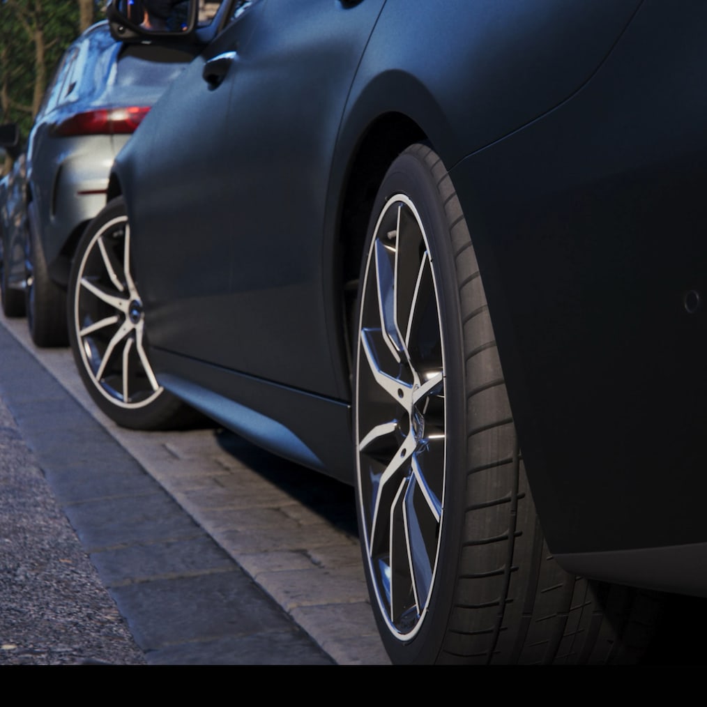 Puntea spate directoare a noului model Clasa C limuzină de la Mercedes-Benz.