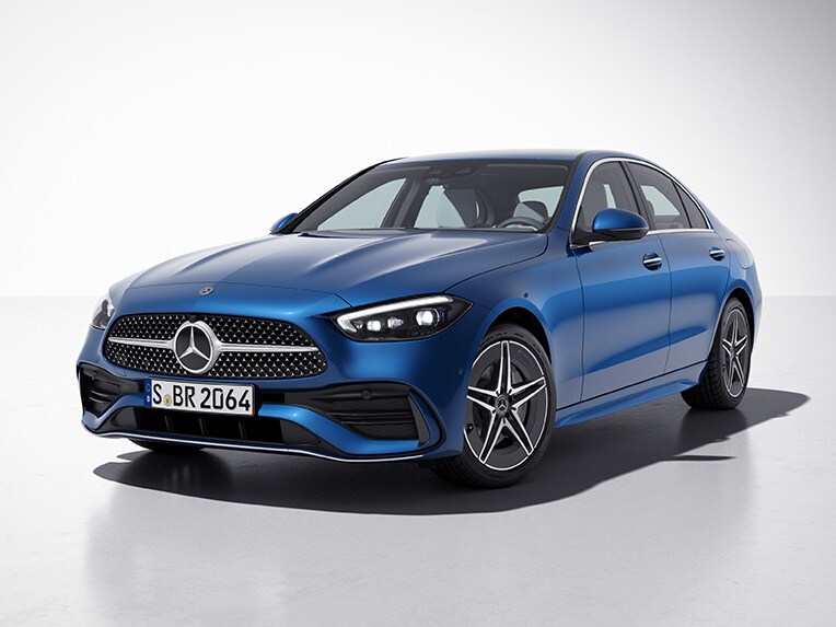 Modelul Mercedes-Benz clasa C limuzină cu AMG Line.