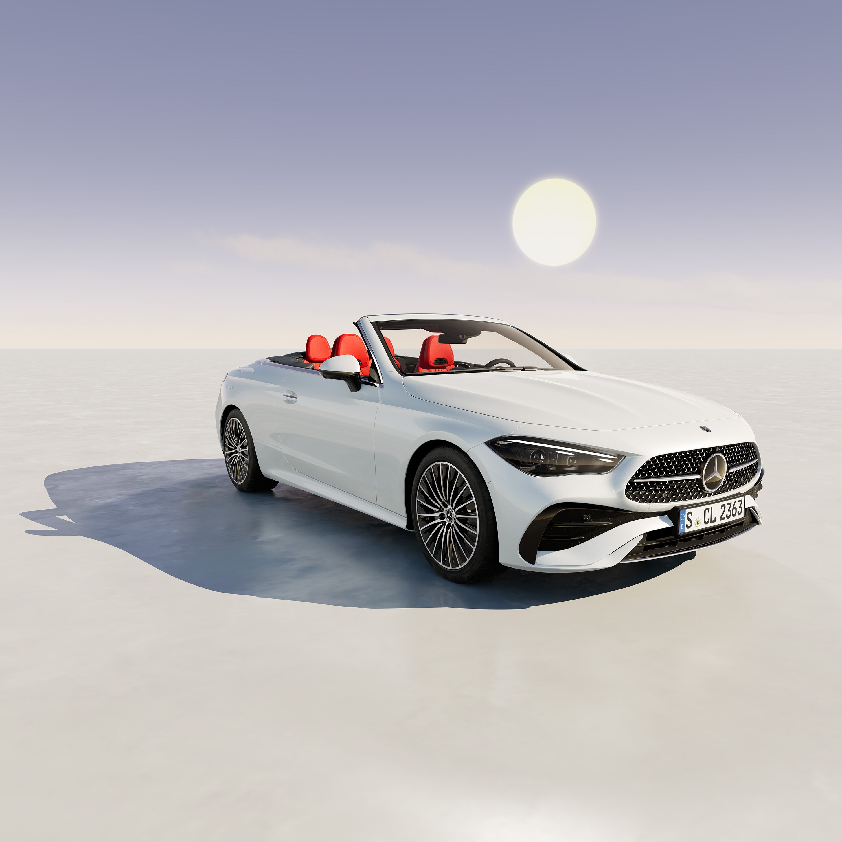 Modelul CLE Cabriolet de la Mercedes-Benz.