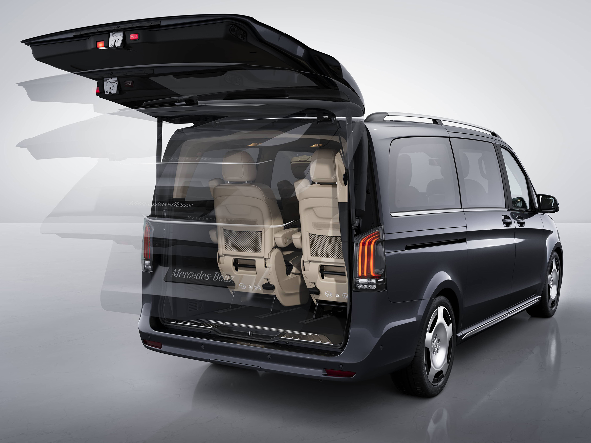 EASY-PACK | Universul Marco Polo HORIZON | Mercedes-Benz Modelul Mercedes-Benz Marco Polo HORIZON cu hayon EASY-PACK și acces flexibil pentru încărcare.