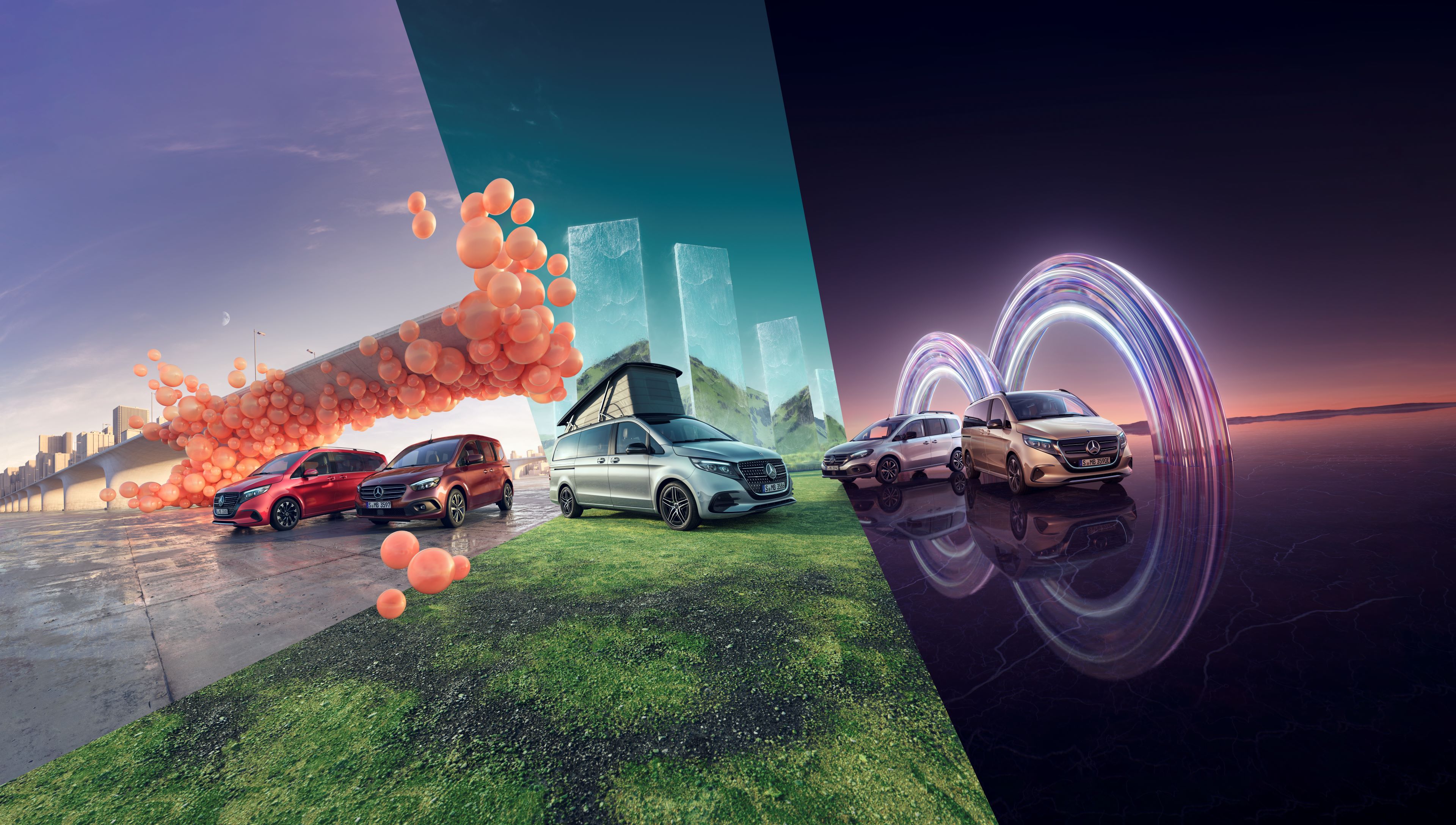 Modele Van și Camper de la Mercedes-Benz Modele Van și Camper de la Mercedes-Benz