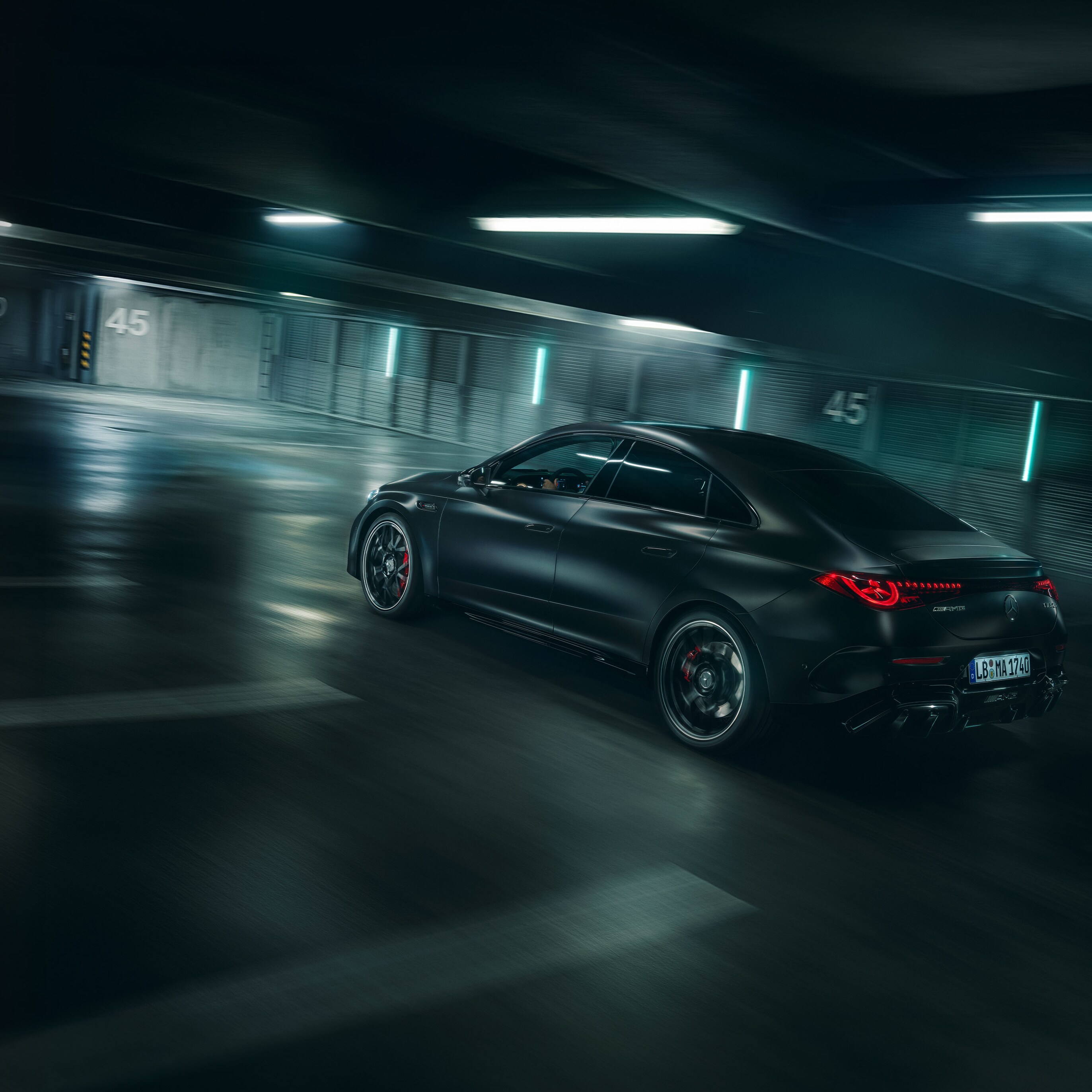 Performanța noului Mercedes-AMG CLA 45 4MATIC+ electric.