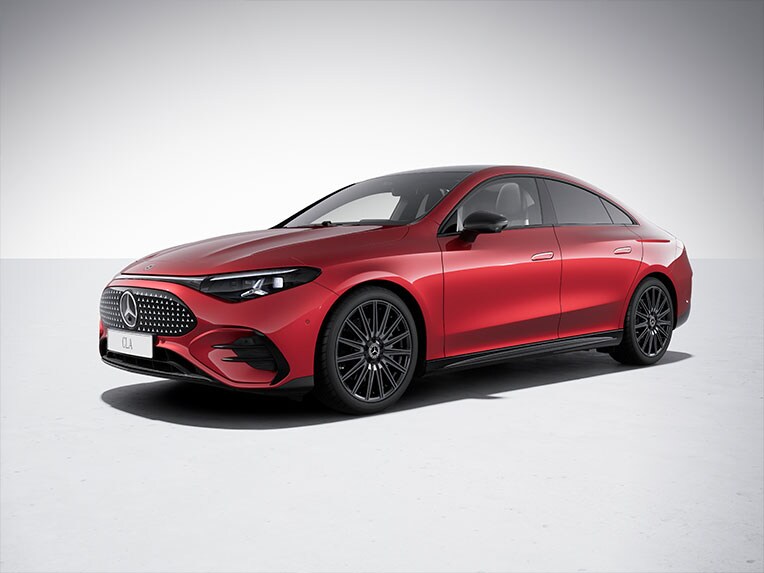 Pachet AMG Line Plus al noului CLA complet electric de la Mercedes-Benz.
