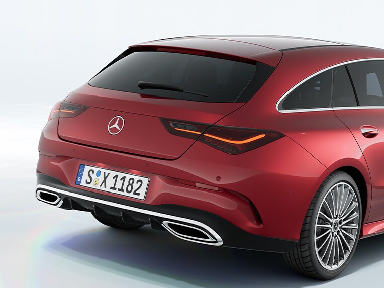 Sistemele de parcare la noul modelul CLA Shooting Brake de la Mercedes-Benz.