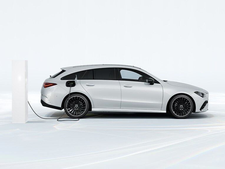 Noul model Mercedes-Benz CLA Shooting Brake în varianta plug-in hybrid.