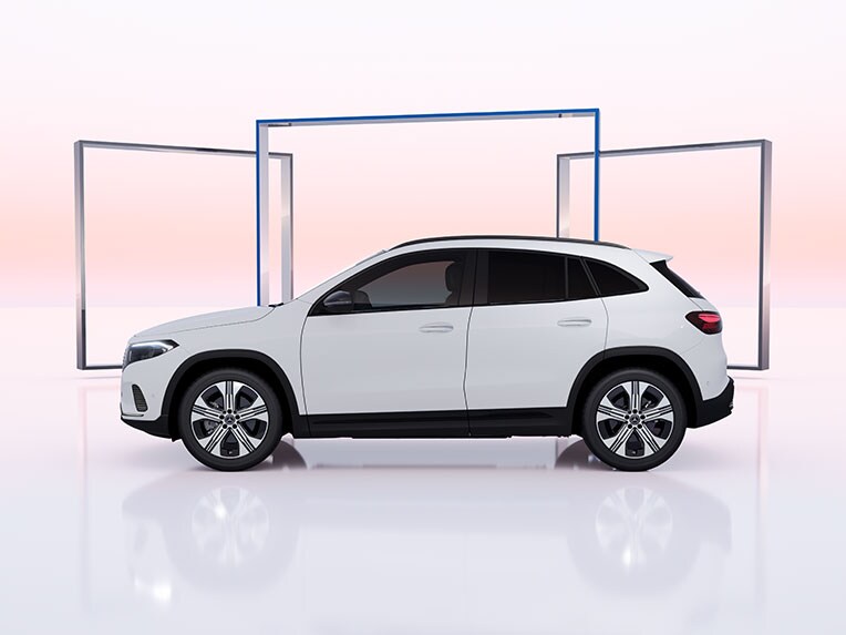 EQA de la Mercedes-Benz cu linia de echipare Electric Art.