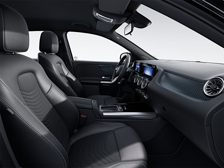 Modelul EQA de la Mercedes-Benz cu linia de echipare Progressive.