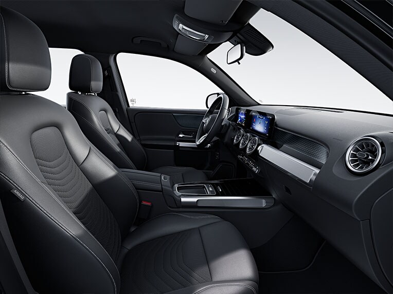 Modelul EQB de la Mercedes-Benz cu linia de echipare Progressive.