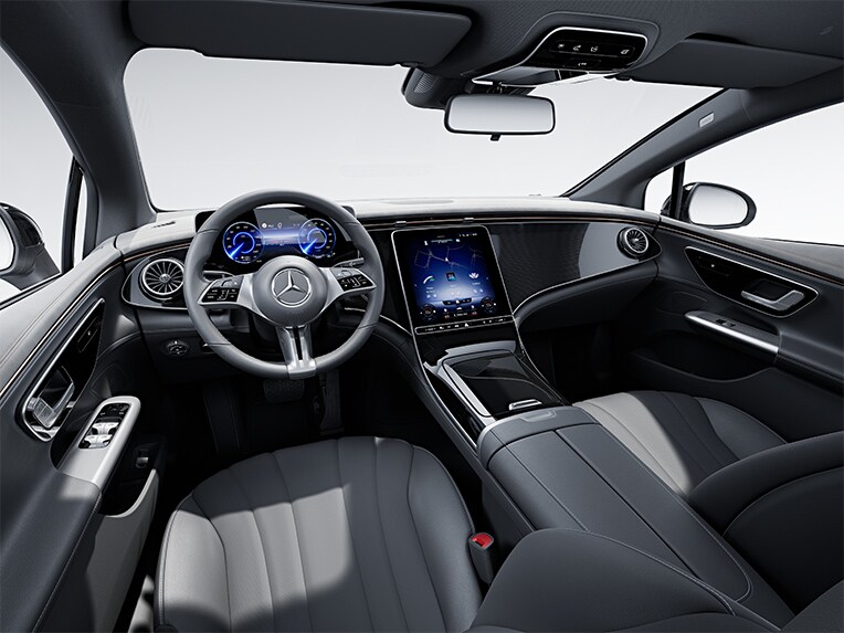 Modelul EQE Limuzină de la Mercedes-Benz cu interior Electric Art.