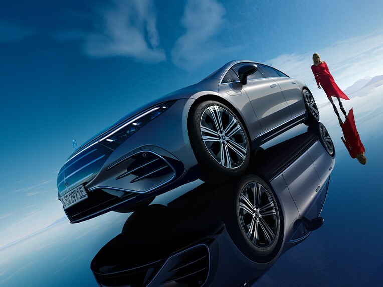 EQS Limuzină de la Mercedes-Benz.