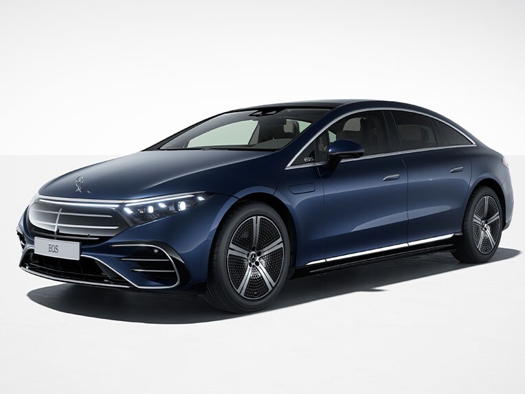 Modelul EQS Limuzină de la Mercedes-Benz cu linia Electric Art.