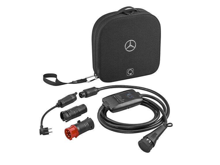 Sistemul flexibil de încărcare Pro pentru modelul Clasa G complet electric de la Mercedes-Benz.