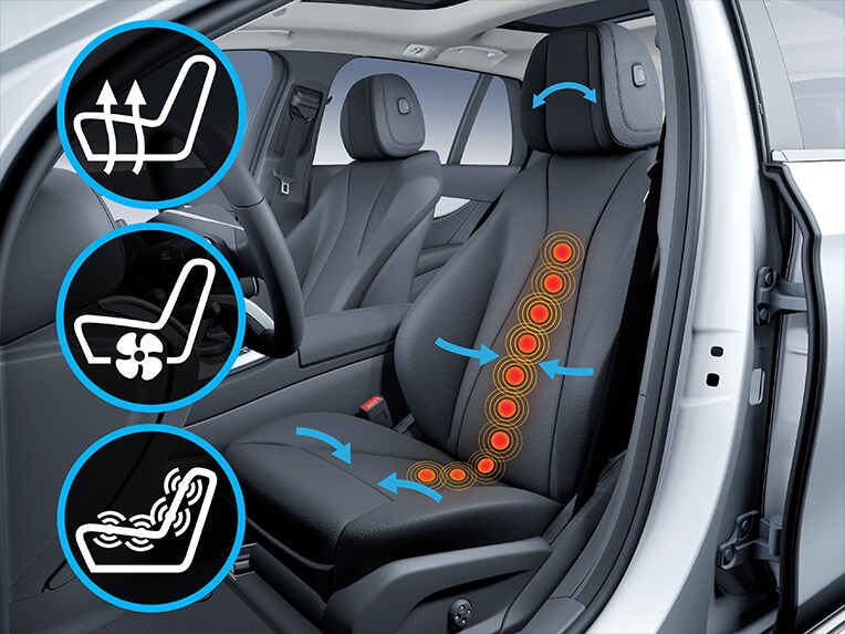 Pachet scaun multicontur activ Plus | Modelul Clasa G complet electric | Mercedes-Benz