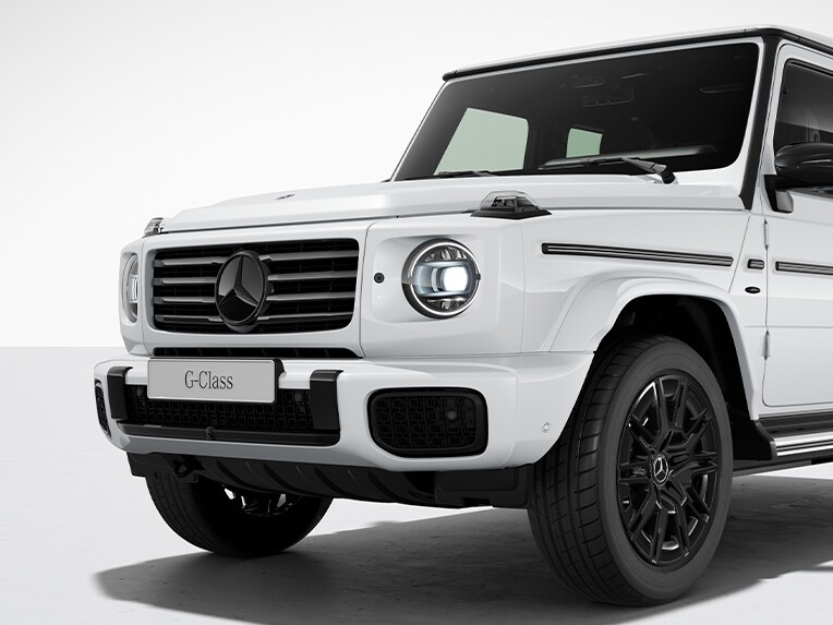 Modelul Clasa G complet electric de la Mercedes-Benz cu pachetul Night II.