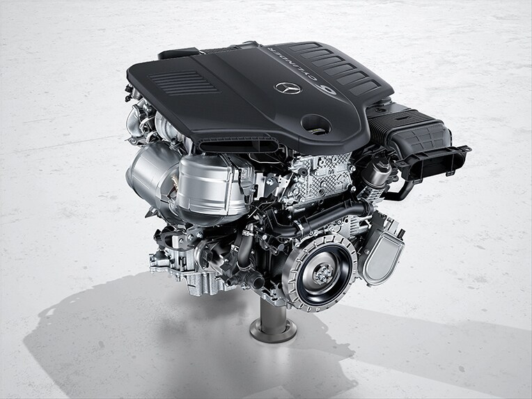 Motor cu alternator-demaror integrat 48 V al Clasei G de la Mercedes-Benz.