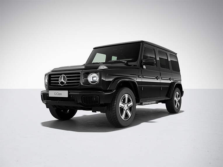 Mercedes-Benz Clasa G cu echipare standard la exterior.