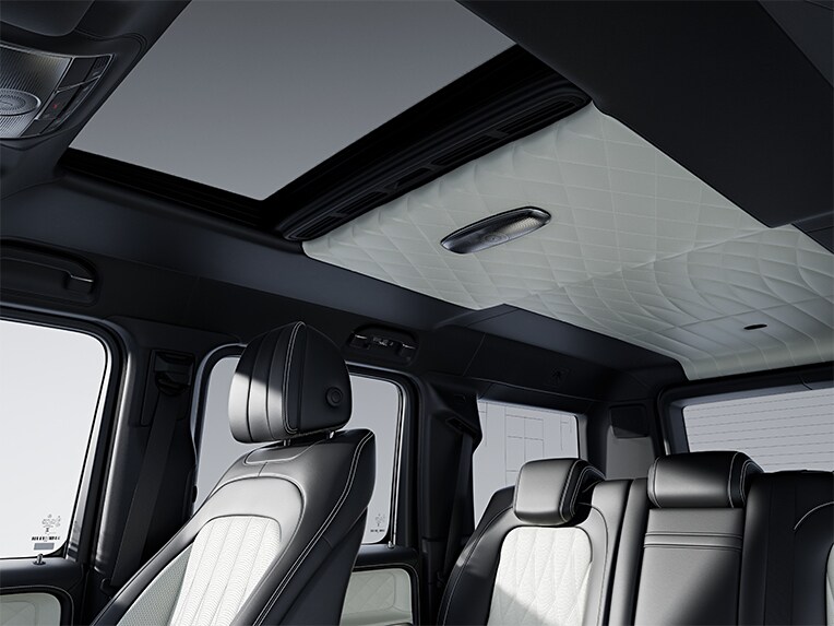 Pachetul complet din piele MANUFAKTUR din Mercedes-Benz Clasa G.