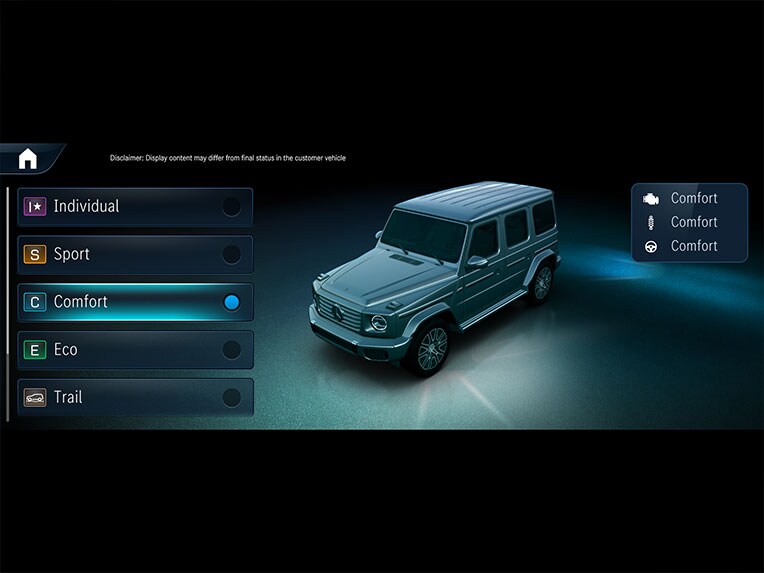 Programul de rulare off-road al Clasei G de la Mercedes-Benz.
