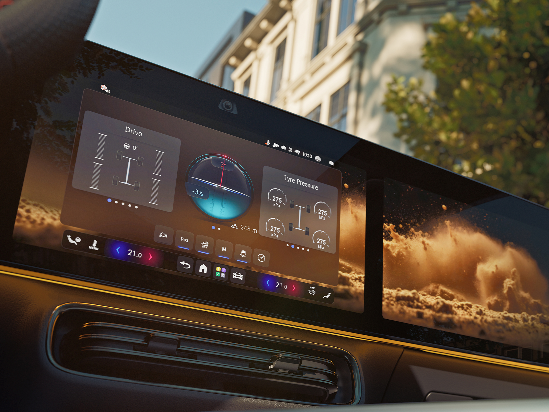 Mod Teren | GLA | Mercedes-Benz Modul Teren al noului GLA de la Mercedes-Benz.