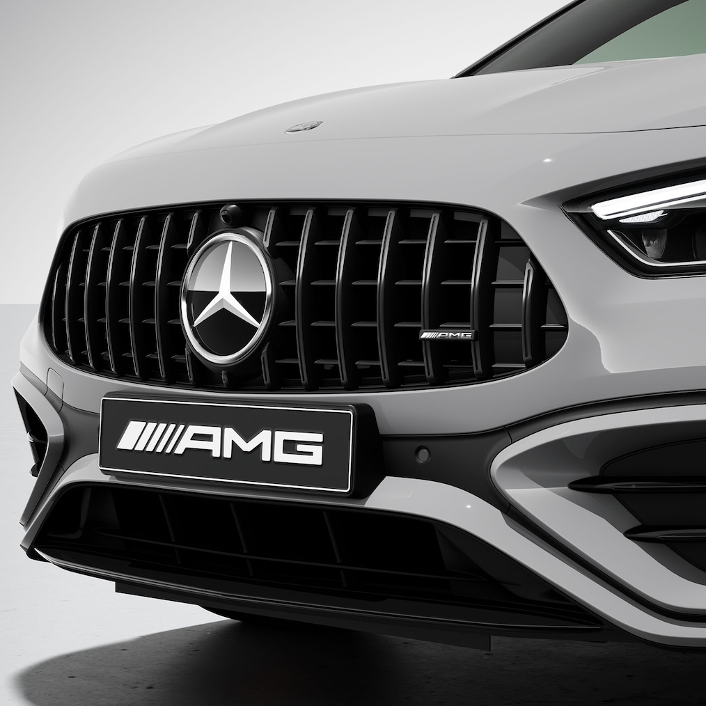 Modelul Mercedes-AMG GLA cu pachetul AMG Design Plus.