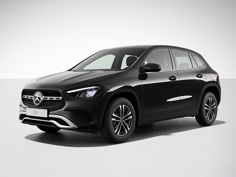 Noul model Mercedes-Benz GLA cu echipare standard.