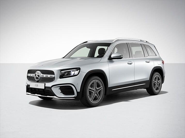 Linia AMG Line la exterior a noului model GLB de la Mercedes-Benz.
