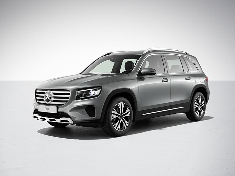 Linia de echipare Progressive la exterior a noului model GLB de la Mercedes-Benz.