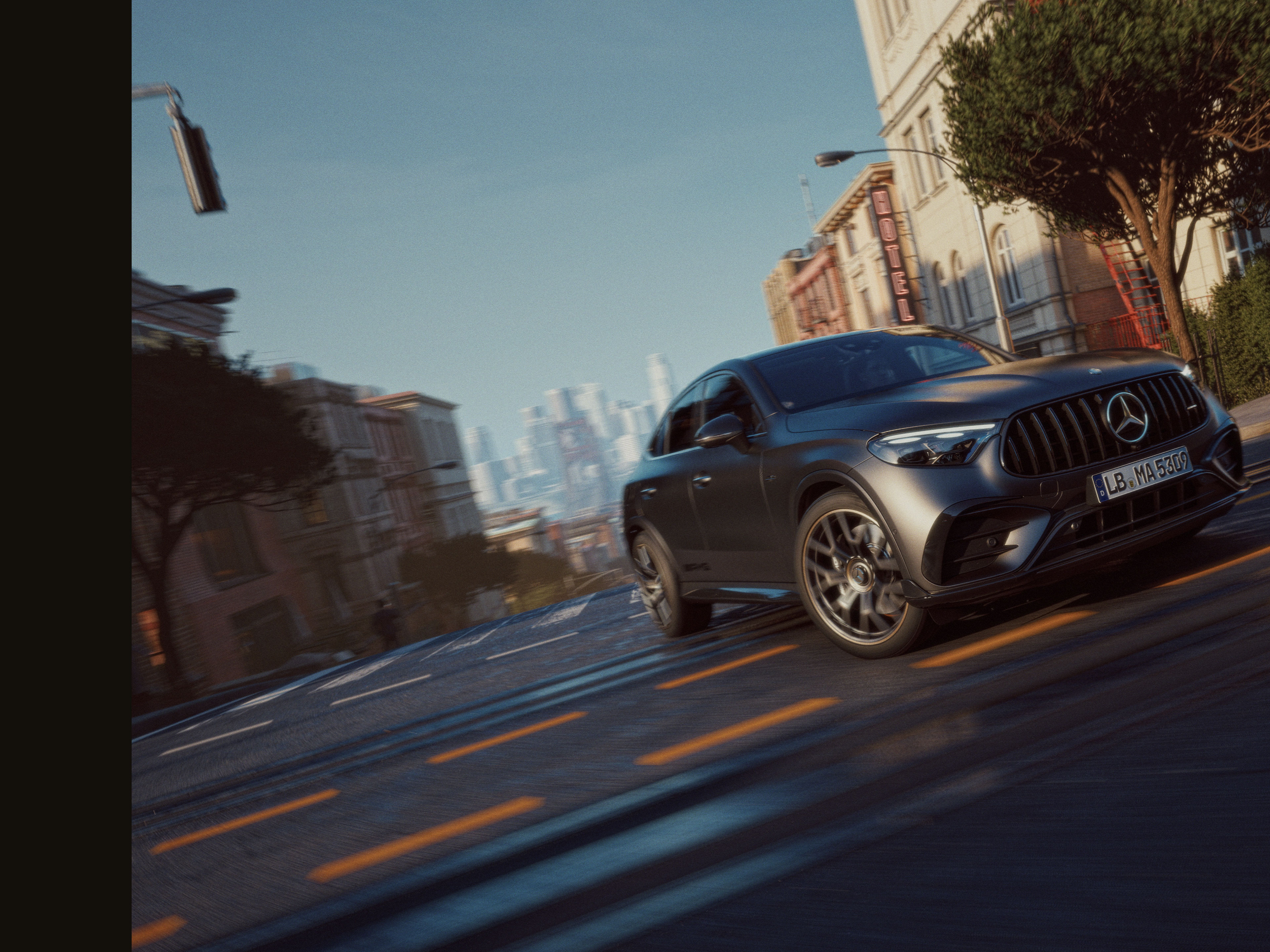 Exterior | GLC | Mercedes-AMG Exteriorul noului Mercedes-AMG GLC Coupé.