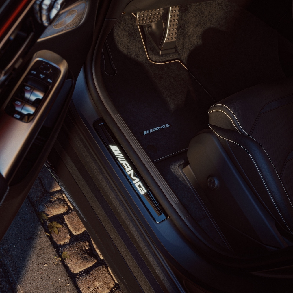 Pachetul Golden Accents din noul Mercedes-AMG GLC Coupé.