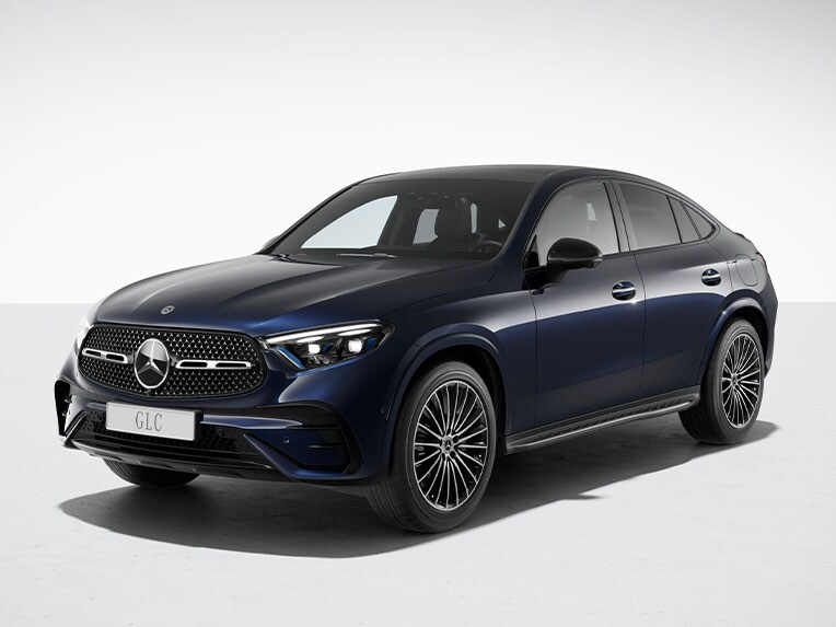 Modelul Mercedes GLC Coupé AMG Line.