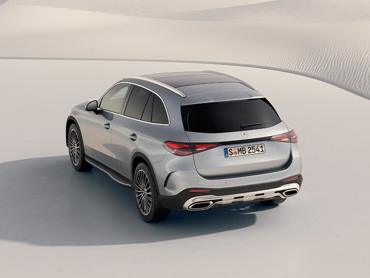 Modelul GLC într-o vedere din spate.