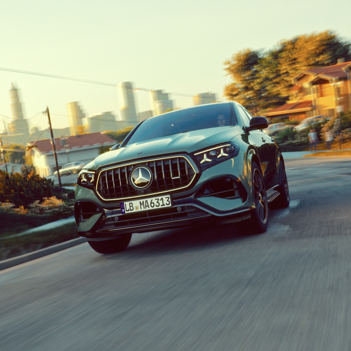 Noul design frontal al modelului Mercedes-AMG GLE 63 S Coupé.