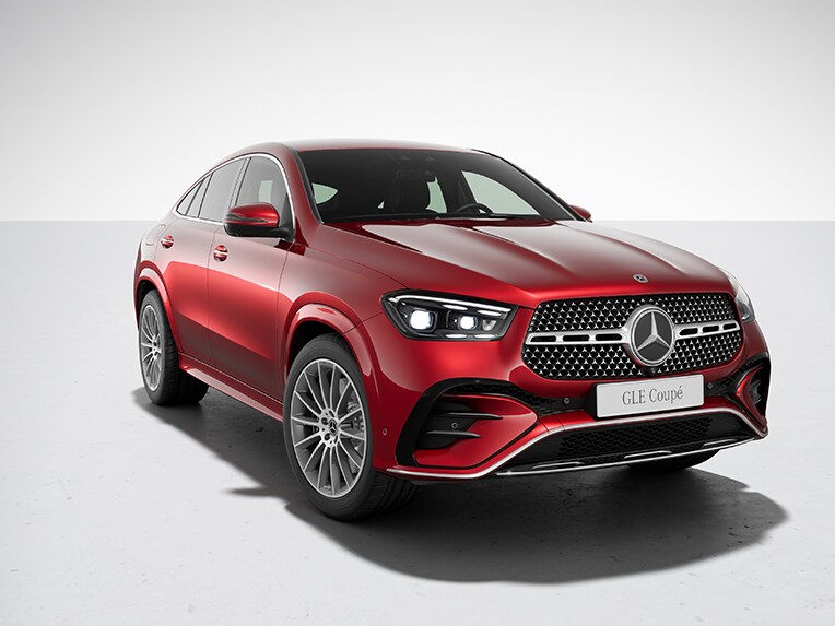 Exteriorul modelului Mercedes-Benz GLE Coupé cu AMG Line.