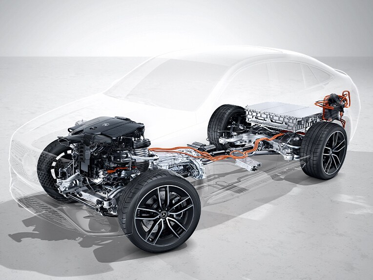 GLE Coupé Plug-in Hybrid de la Mercedes-Benz.