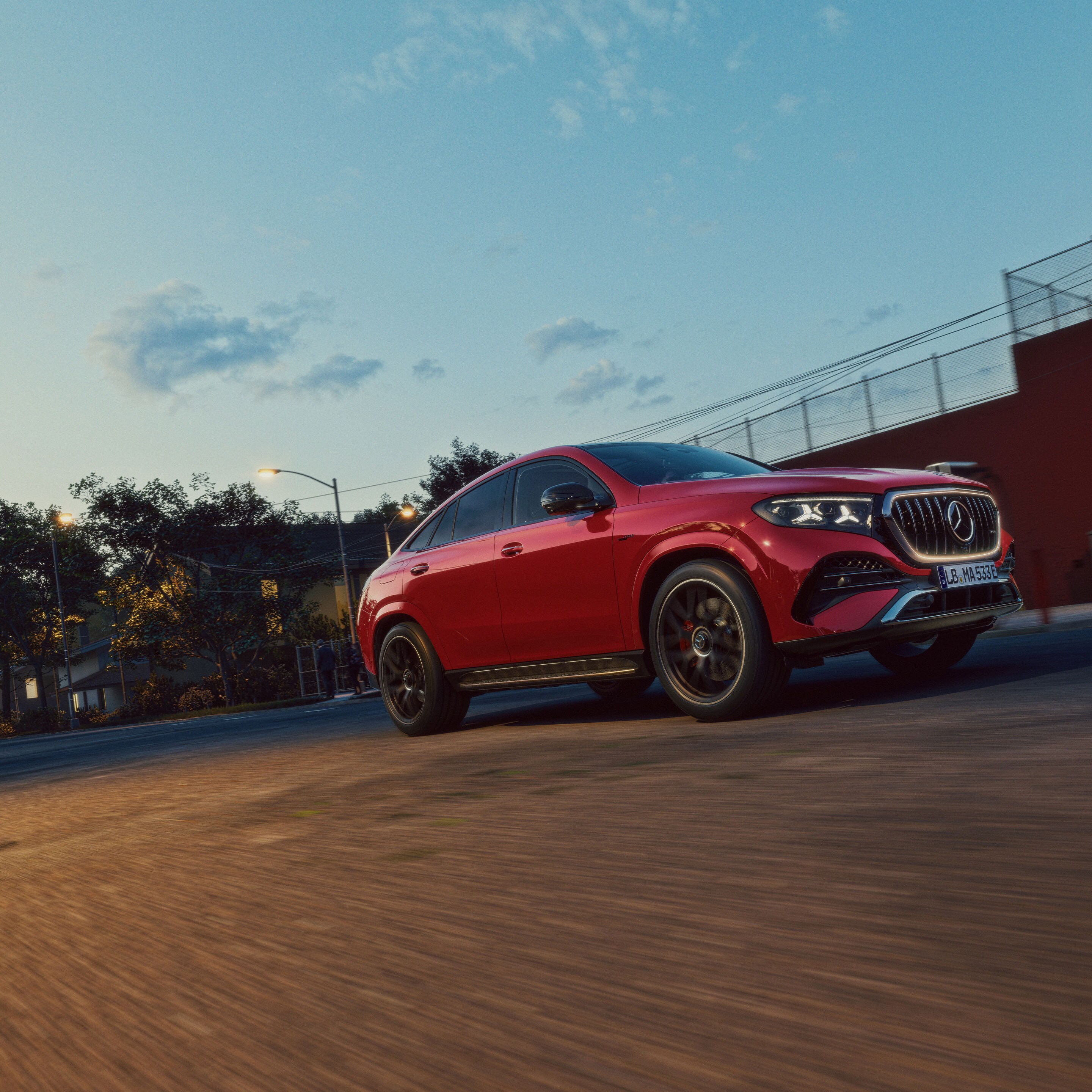 Noul model Mercedes-AMG GLE Coupé.