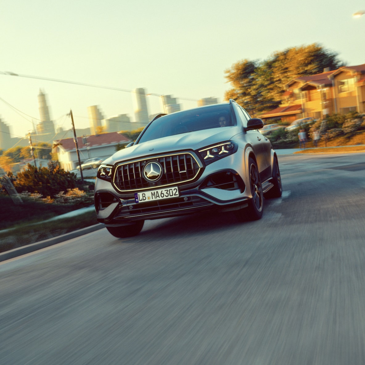 Partea frontală nouă a modelului GLE 63 de la Mercedes-AMG.